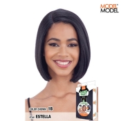Model Model Synthetic 5 inch Deep Lace Center Part Lace Front Wig - ESTELLA