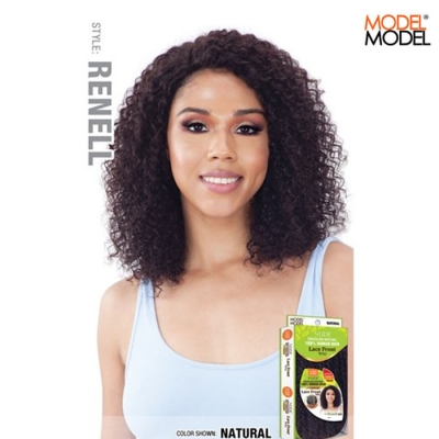 Model Model Nude Brazilian Natural Human Hair Lace Front Wig - RENELL