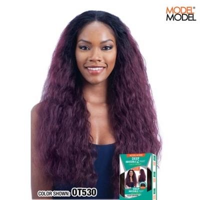 Model Model EQUAL Deep Invisible L-Part Lace Wig - BLAZE MEADOW