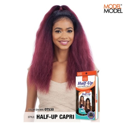 Model Model HALF UP LACE WIG - CAPRI