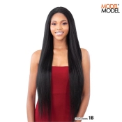 Model Model Synthetic Hair Mint Lace Wig - ML-01