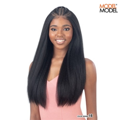Model Model Synthetic Styled Braid 13X6 Lace Wig - CHAYLYN