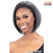 Model Model Miss Divine Human Hair Blend Half Wig - NAOMI
