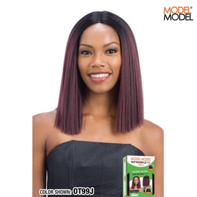 Model Model EQUAL Deep Invisible Part Wig - JEWEL