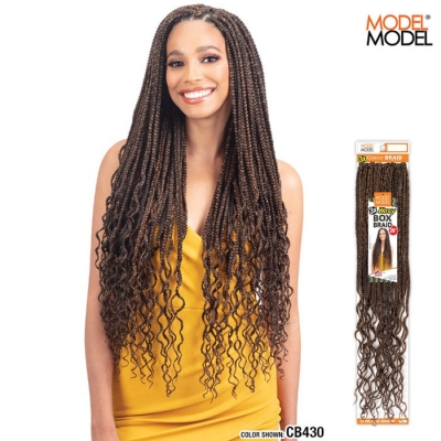 Model Model Glance 3X WAVY BOX Braid 26