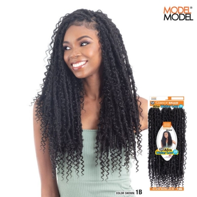 Model Model Glance Crochet Braid - 3X AFRO WATER LOC 20