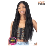 Model Model 5x5 HD Braided Lace Wig - PRE-STRETCHED BOX BRAIDS