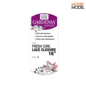 Model Model GARDENIA FRESH CURL LACE CLOSURE 16