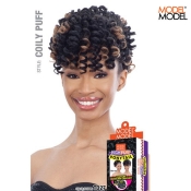 Model Model Coil Puff High Puff Drawstring Ponytail