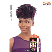 Model Model Kinky Puff High Puff Drawstring Ponytail