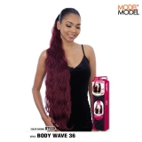 Model Model EQUAL Drawstring Ponytail - BODY WAVE 36