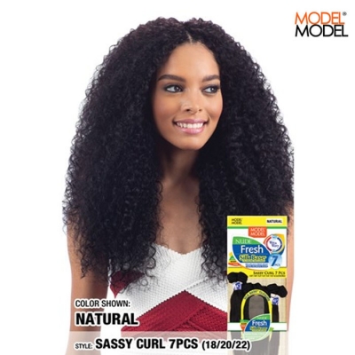 Model Model Nude FRESH W&W SILKBASE SASSY CURL 7PCS (14 16 18)