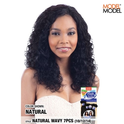 Model Model Nude FRESH W & W NATURAL WAVY 7PCS (10 12 14)