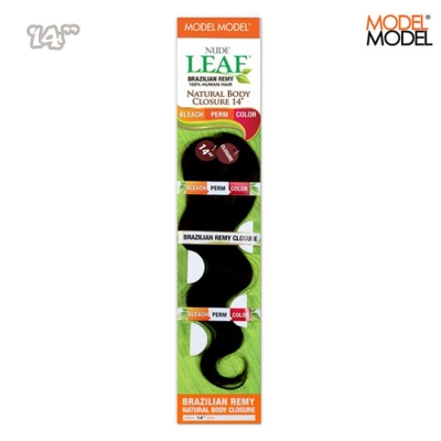 Model Model NUDE LEAF BRAZILIAN NATURAL BODY CLOSURE 14