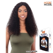 Model Model 100% Human Hair Lace Front Part Wet & Wavy Wig - DEEP WAVE 24