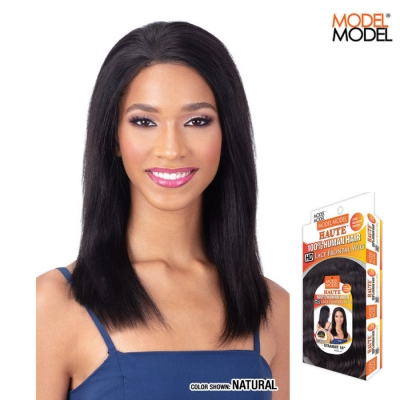 Model Model Haute 100% Human Hair 13X3 HD Lace Frontal Wig - STRAIGHT 18