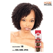 Model Model QUTIX Remy Human Hair COIL CURL 3PCS
