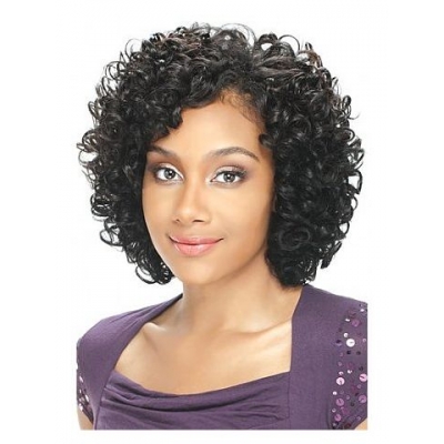 MODEL MODEL POSE PRE-CUT WEAVE - RED OPRAH CROWN 3PC Weaving Hair