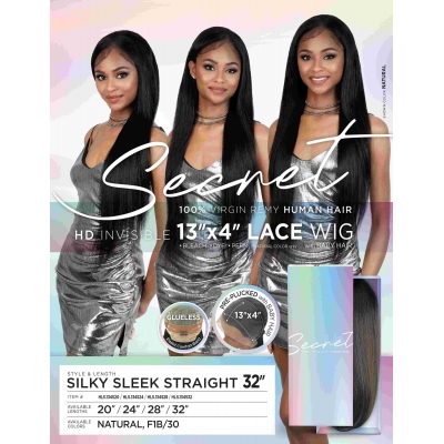 Motown Tress 13x4 Virgin Remy HD Invisible Lace Human Hair Wig - HLS.134S32