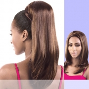 Motown Tress (TIO-701) - Synthetic Half Wig & Ponytail