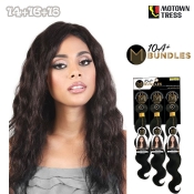 Motown Tress 100% Virgin Brazilian 10A Bundle - LOOSE WAVE (14 16 18)