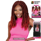 Motown Tress 3X Curly Tail Crochet Box Braid 16 - C.BXCOI163