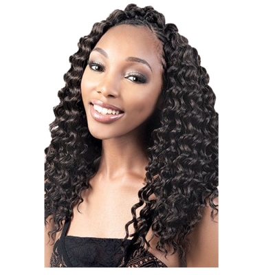 Motown Tress CROCHET LOOPED CORK SCREW 18 3P - C.DEEP183