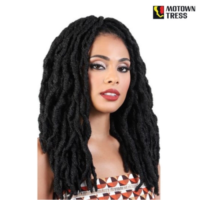 Motown Tress 3X Crochet Feather Lite NEO LOC 18 Braid - C.NLOC183