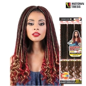 Motown Tress 3X Crochet Feather Lite PreLoop Straight Gloc 20 - C.SGLOC203