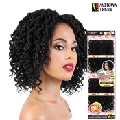 Motown Tress 4X Crochet Feather Lite Curly Goddess Locs 9 - CCG.9M