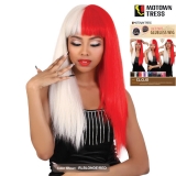 Motown Tress Day Glow Synthetic Glueless Lace Part Wig - CL.CLIO