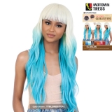 Motown Tress Day Glow Synthetic Glueless Lace Part Wig - CL.MILAN