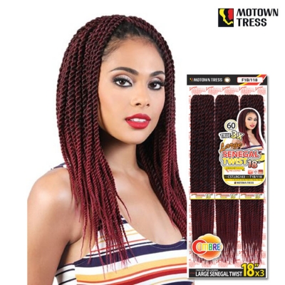 Motown Tress 3X Crochet Senegal Twist Large 18 - CST.LRG183