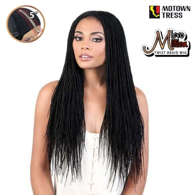 Motown Tress Handtied DP Micro Twist Braid Wig - DP.MICRO