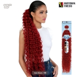 Motown Tress Look & Touch Virgin Remy Hair Glamation Weave - DEEP WAVE 18