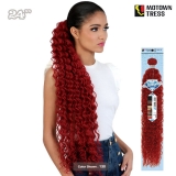 Motown Tress Look & Touch Virgin Remy Hair Glamation Weave - DEEP WAVE 24