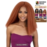 Motown Tress Glam Touch Human Hair Blend Glueless HD Lace Wig - HBL.POLO