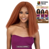 Motown Tress Glam Touch Human Hair Blend Glueless HD Lace Wig - HBL.POLO