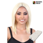 Motown Tress Natural & Blonde 100% Remy Human Hair 13x2 Lace Deep Part Lace Wig - HNBL3.MIZ