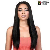 Motown Tress 13x3 100% Virgin Remi Human Hair Lace Silky Straight Wig - HPL3.ST26