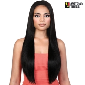 Motown Tress 13x3 100% Virgin Remi Human Hair Lace Silky Straight Wig - HPL3.ST30