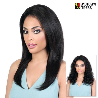 Motown Tress 100% Persian Virgin Remy Hair 360 Lace Wet N Wavy Wig - HPL360.ANN