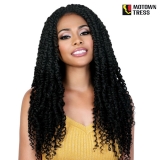 Motown Tress Synthetic Passion Twist Braid Lace Front Wig - L.PASSION7