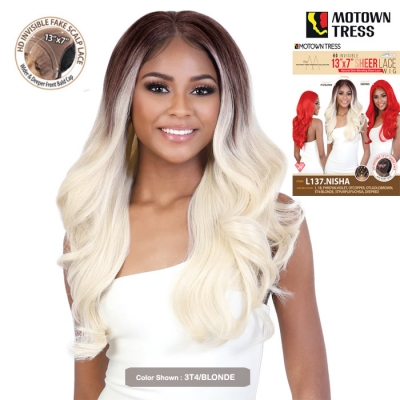 Motown Tress 13X7 Invisible Lace Part HD Lace Wig - L137.NISHA