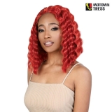 Motown Tress Lets Lace Deep Part Lace Front Wig - LDP-CRIMP6