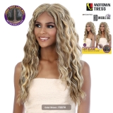 Motown Tress Synthetic HD Invisible Lace Deep Part Wig - LDP-ELANE