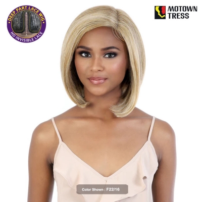 Motown Tress Synthetic HD Invisible Lace Deep Part Wig - LDP-IMANA