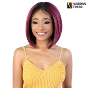 Motown Tress Synthetic HD Invisible Lace Front Wig - LDP-ONYX