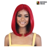 Motown Tress Synthetic HD Spin Part Invisible Lace Wig - LDP-RUBY14