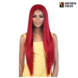 Motown Tress Synthetic HD Spin Part Invisible Lace Wig - LDP-RUBY32